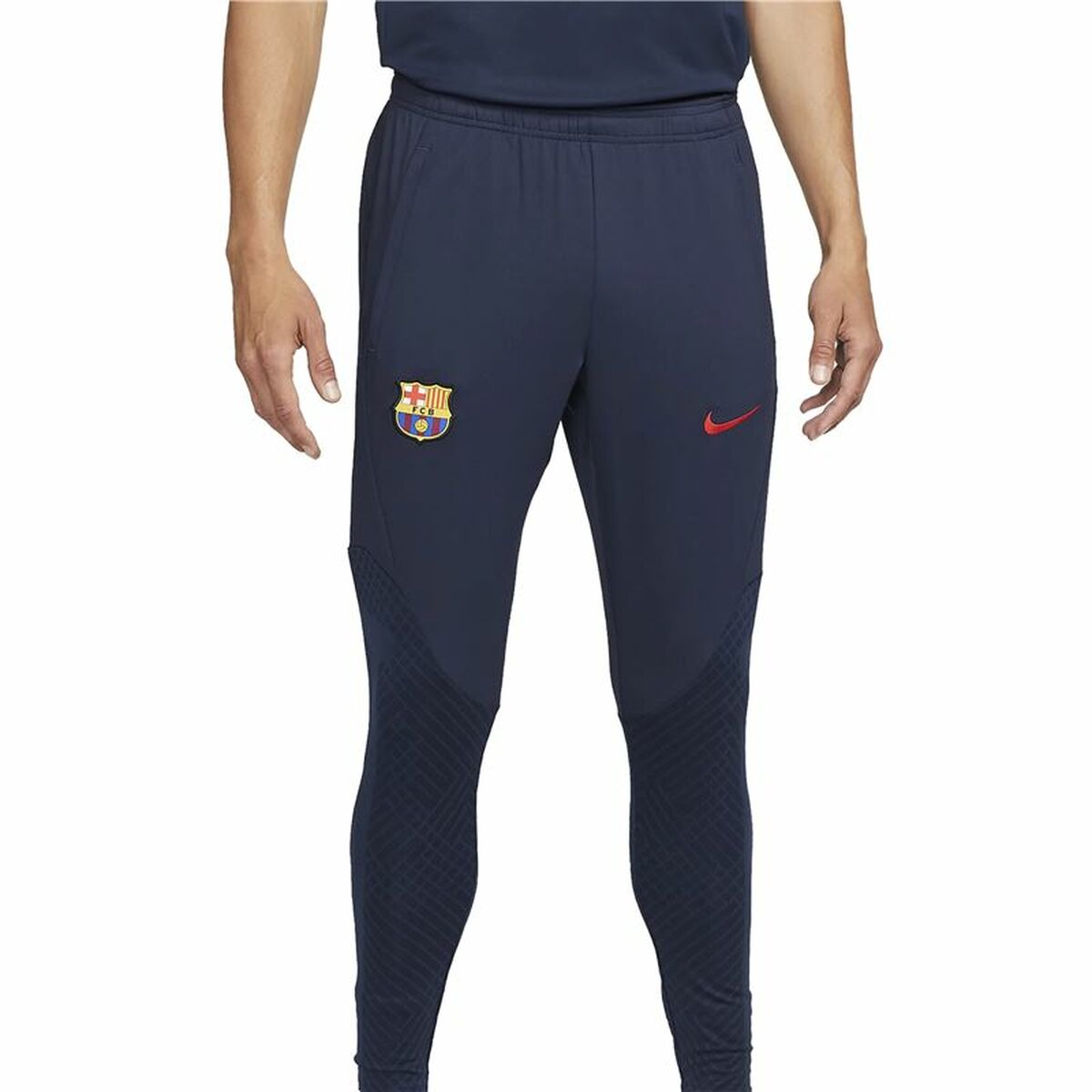 Football Training Trousers for Adults Nike FC Barcelona Strike Dark blue Men Football Training Trousers for Adults Nike FC Barcelona Strike Dark blue Men