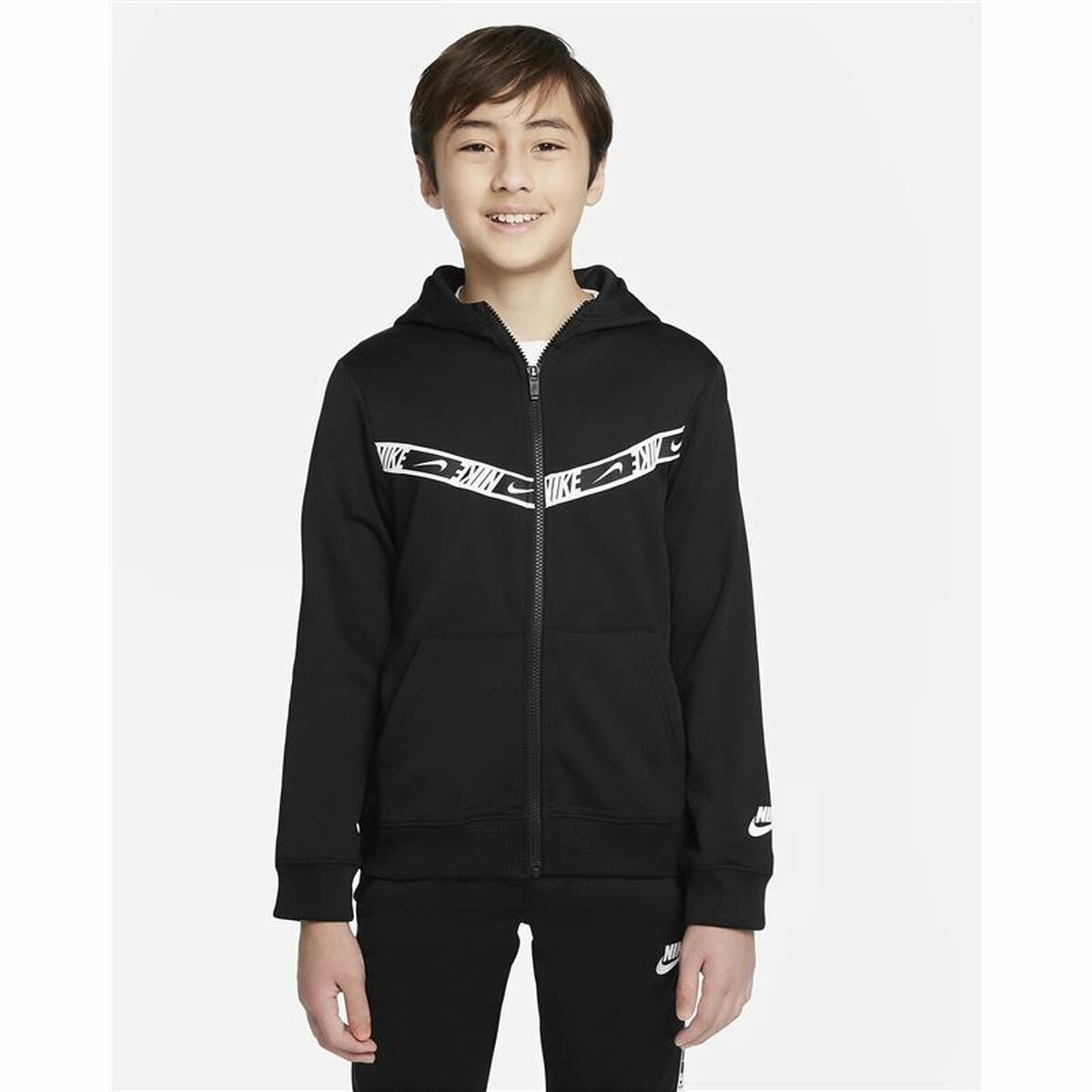 Children’s Sports Jacket Nike Sportswear Black