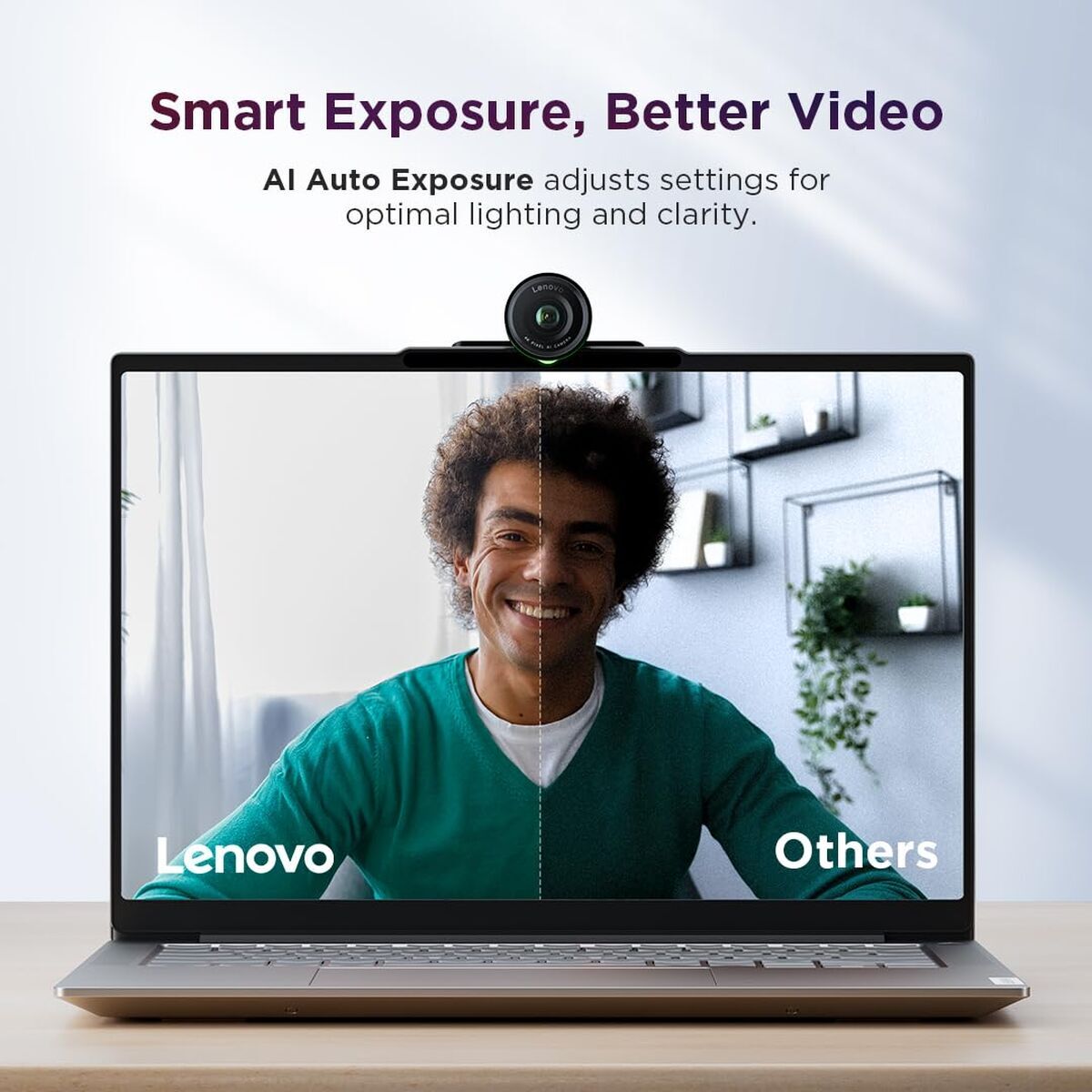 Webcam Lenovo 4XC1Q25245 Full HD