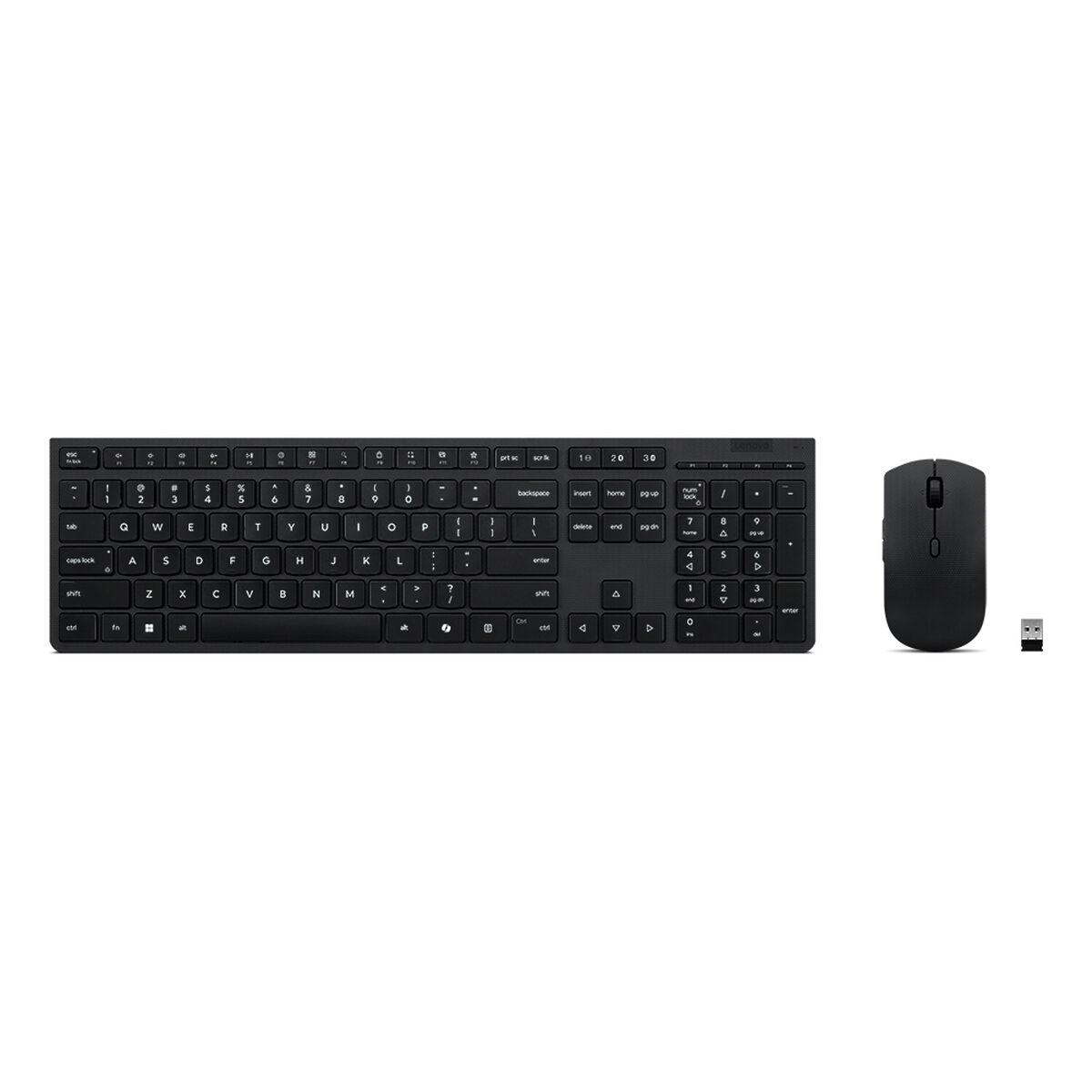 Keyboard and Mouse Lenovo 4X31R64344 Grey QWERTY Keyboard and Mouse Lenovo 4X31R64344 Grey QWERTY