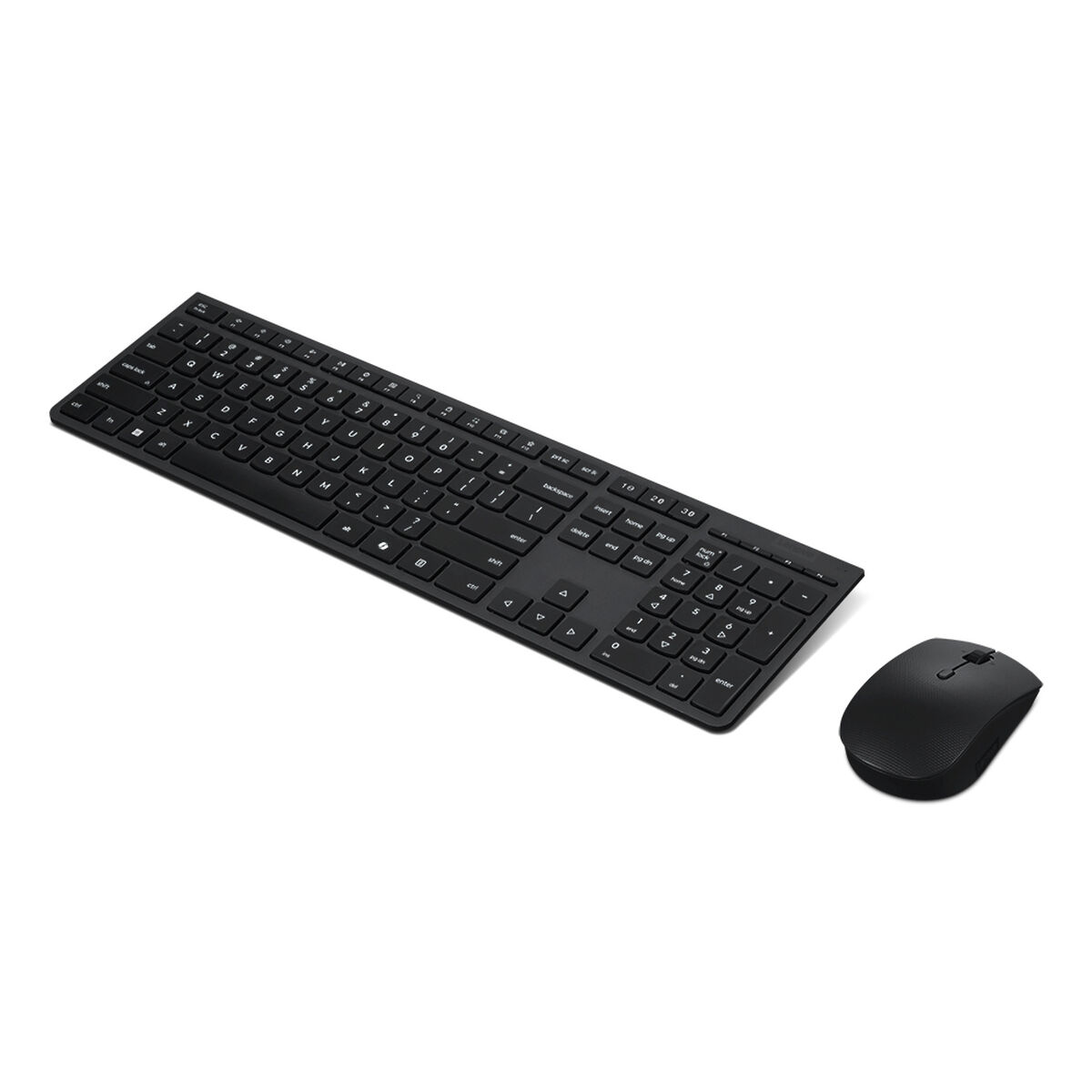Keyboard and Mouse Lenovo 4X31R64344 Grey QWERTY