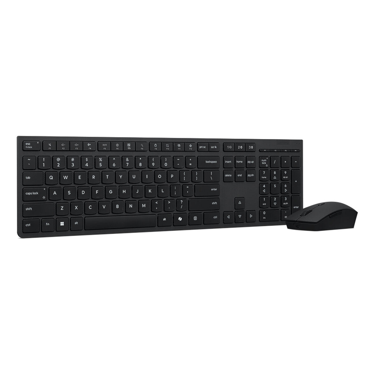 Keyboard and Mouse Lenovo 4X31R64344 Grey QWERTY