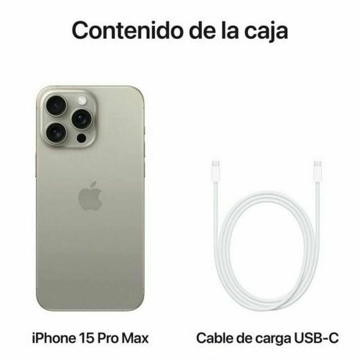 Smartphone Apple iPhone 15 Pro Max 6,7″ 512 GB Titanium