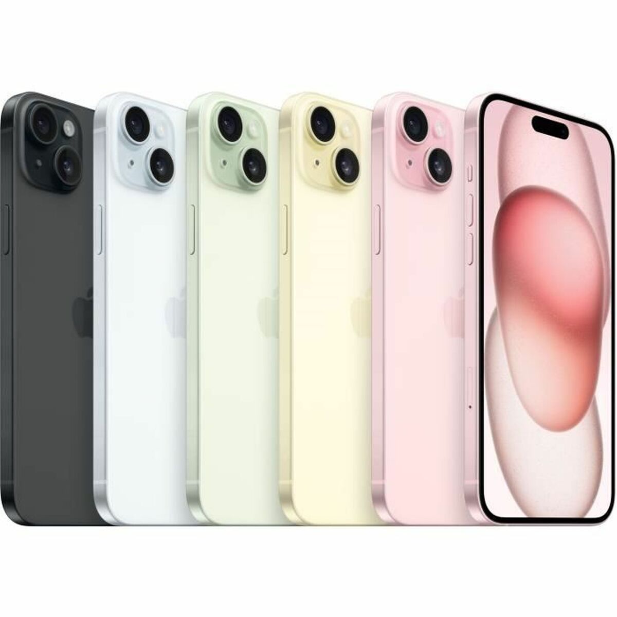 Smartphone Apple iPhone 15 Plus 6,7″ 256 GB Blue Black Pink