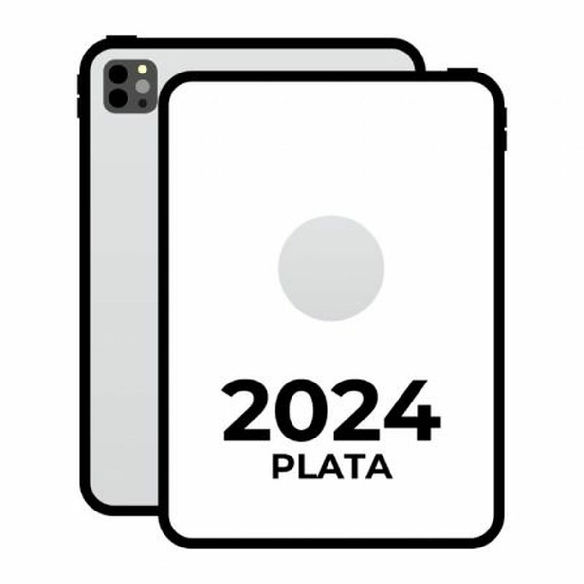 Tablet Apple iPad Pro 2024 11″ Octa Core 8 GB RAM 512 GB Silver