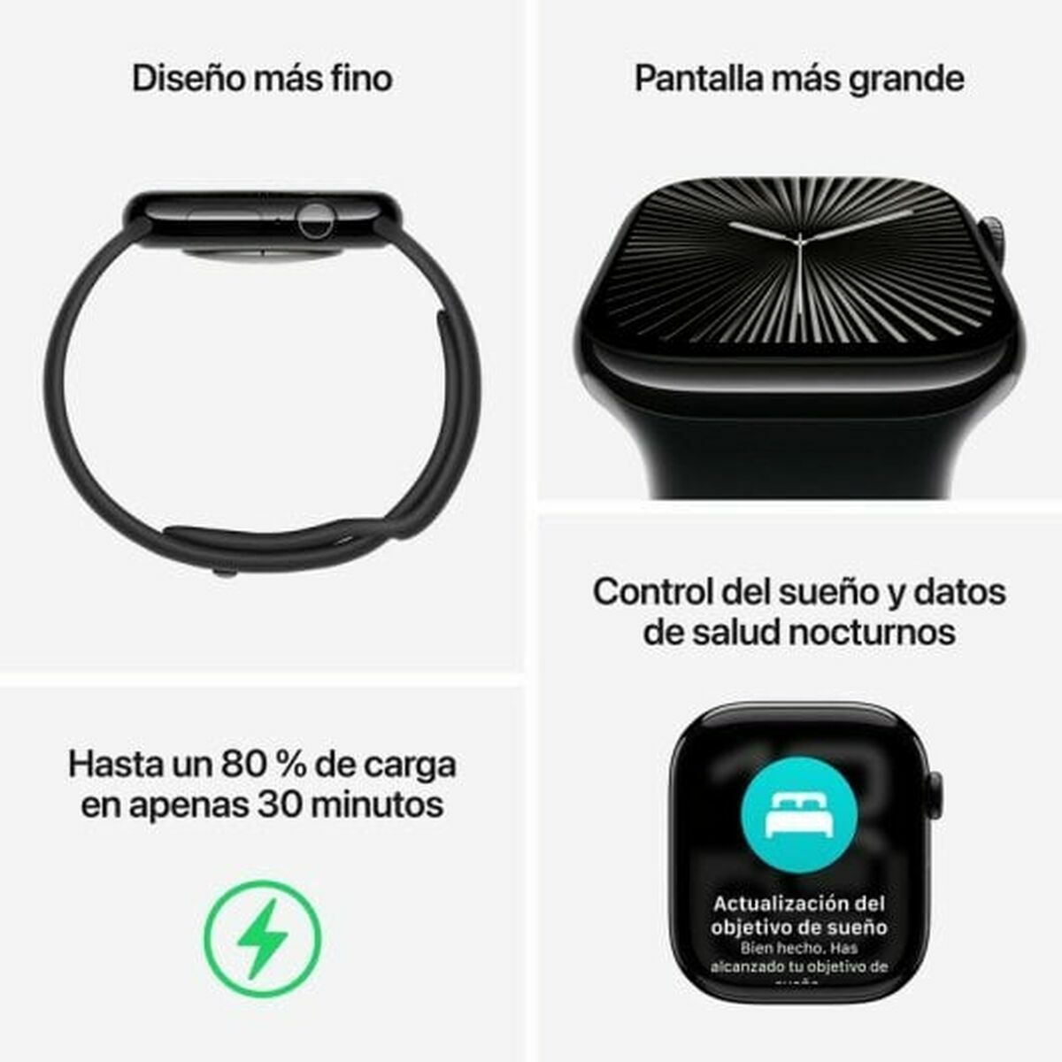 Smartwatch Apple MWY13QL/A Silver 1,96″ 46 mm