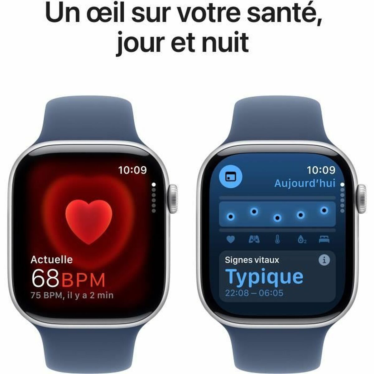 Smartwatch Apple Series 10 GPS Silver 1,96″ 46 mm