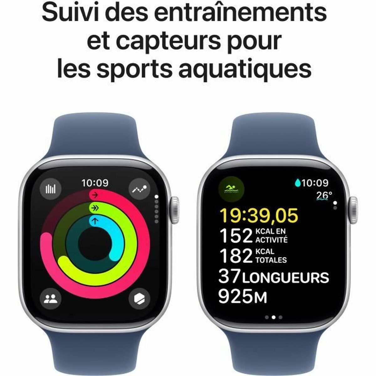 Smartwatch Apple Series 10 GPS Silver 1,96″ 46 mm
