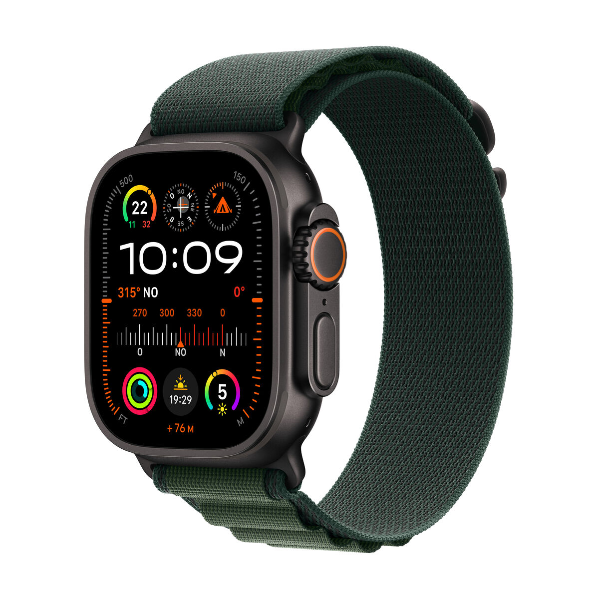 Smartwatch Apple Watch Ultra2 1,92″ Black Green 49 mm