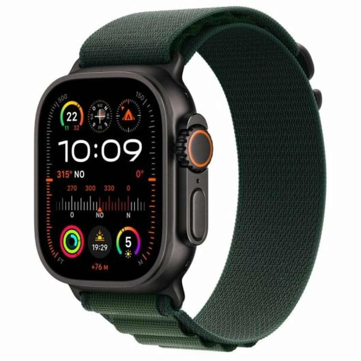 Smartwatch Apple MX4T3TY/A Black Green 49 mm Smartwatch Apple MX4T3TY/A Black Green 49 mm