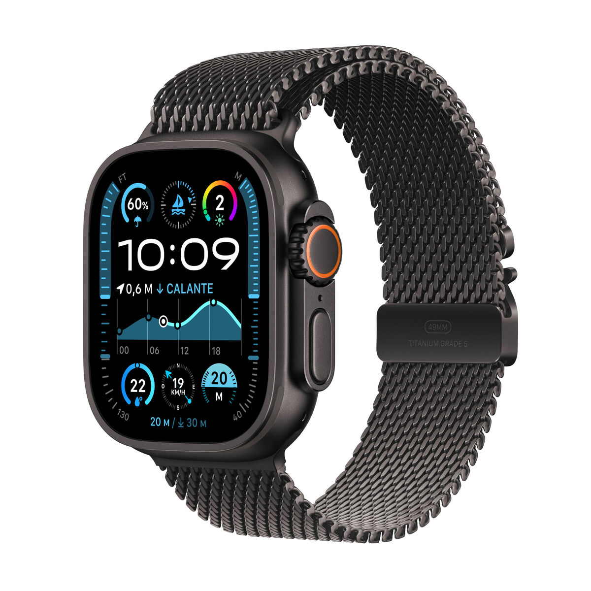 Men’s Watch Apple MX5U3TY/A Black