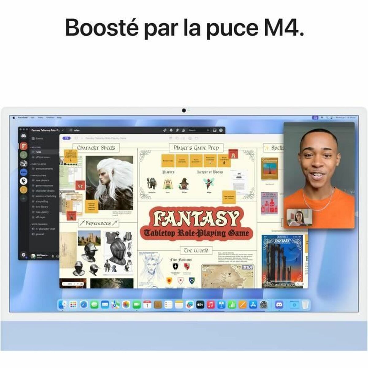 All in One Apple iMac 23,5″ M4 16 GB RAM 512 GB SSD
