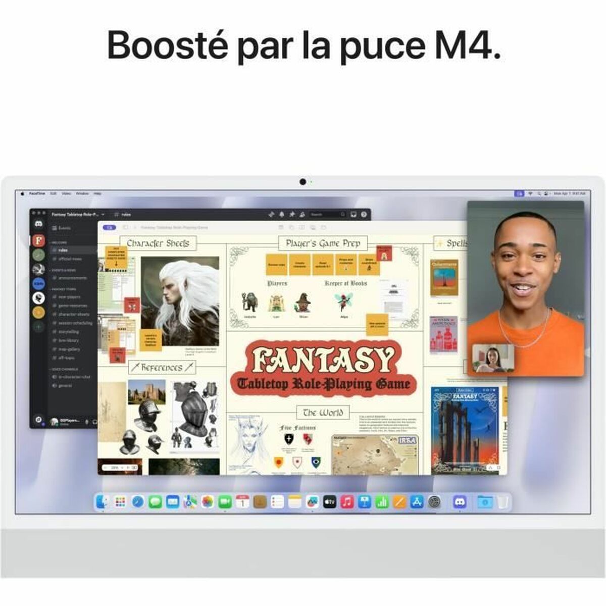 All in One Apple iMac 23,5″ M4 16 GB RAM 256 GB SSD