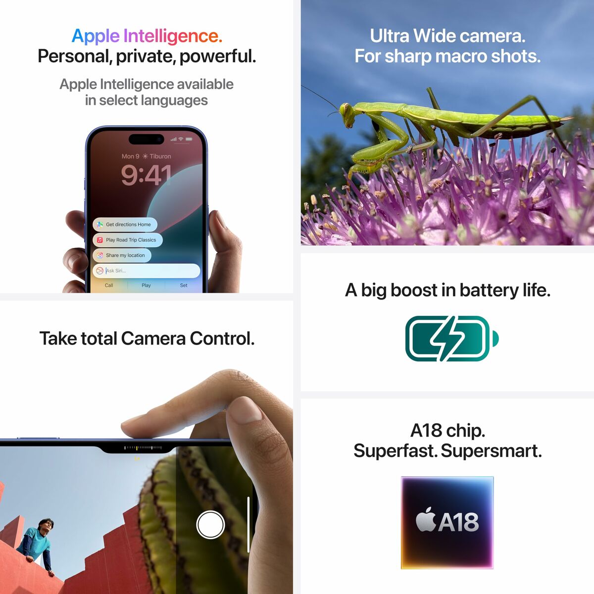 Smartphone Apple 6,7″ 128 GB Pink