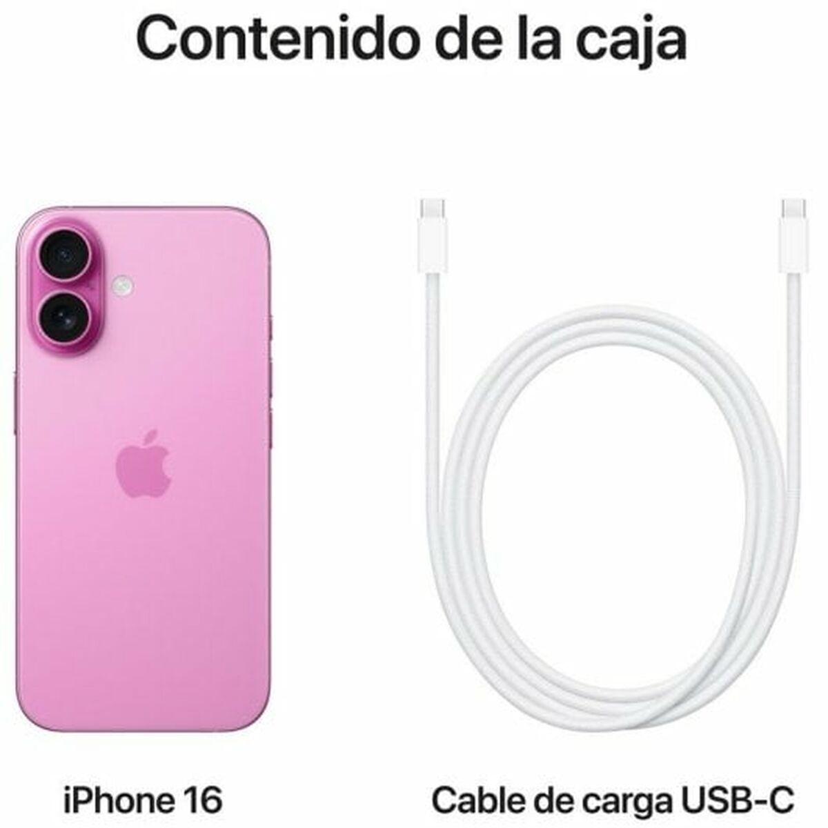 Smartphone Apple iPhone 16 6,1″ 128 GB Pink