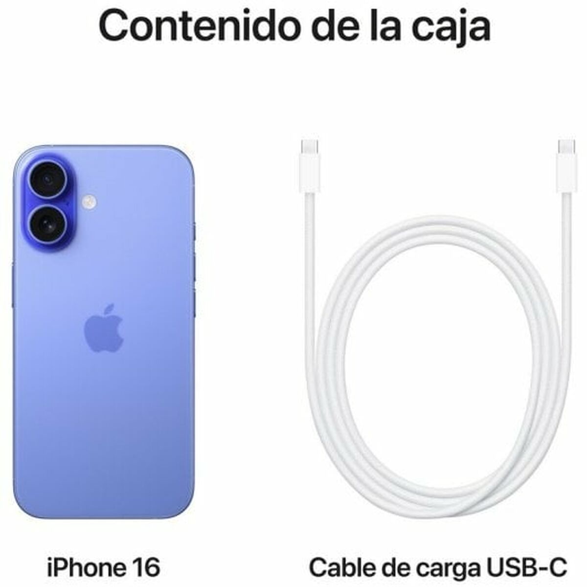 Smartphone Apple iPhone 16 6,1″ 128 GB Blue