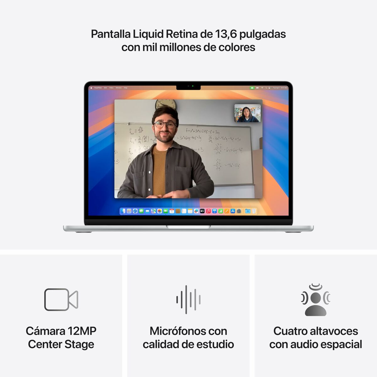 Laptop Apple MW0X3Y/A 13″ M4 16 GB RAM 512 GB SSD