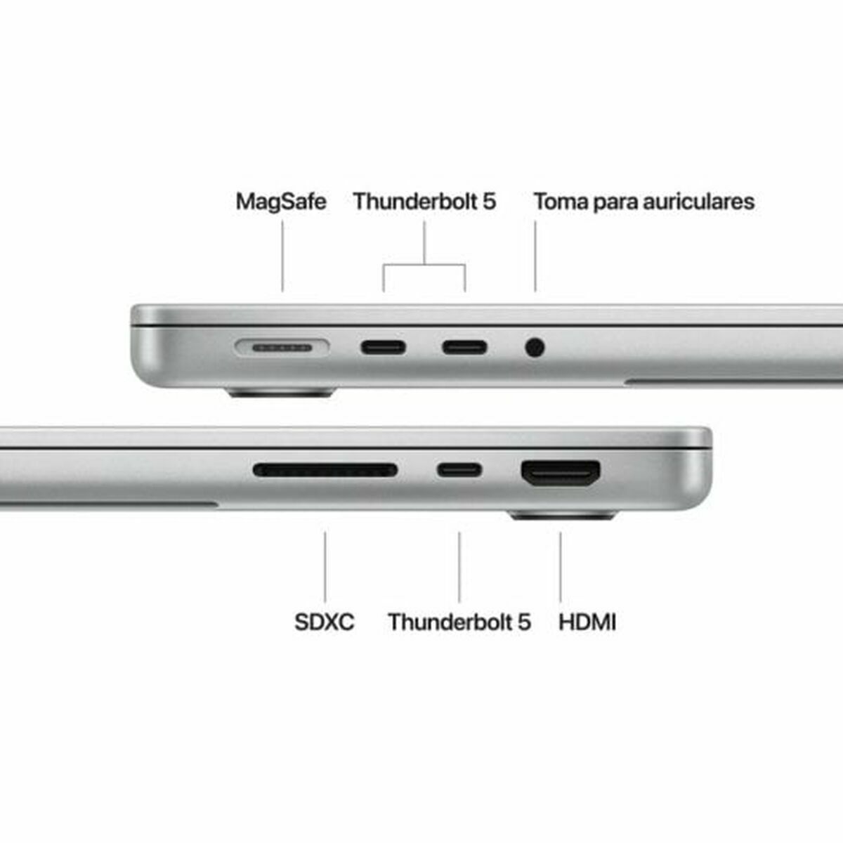 Laptop Apple MX2G3Y/A 14,2″ M2 36 GB RAM 1 TB SSD