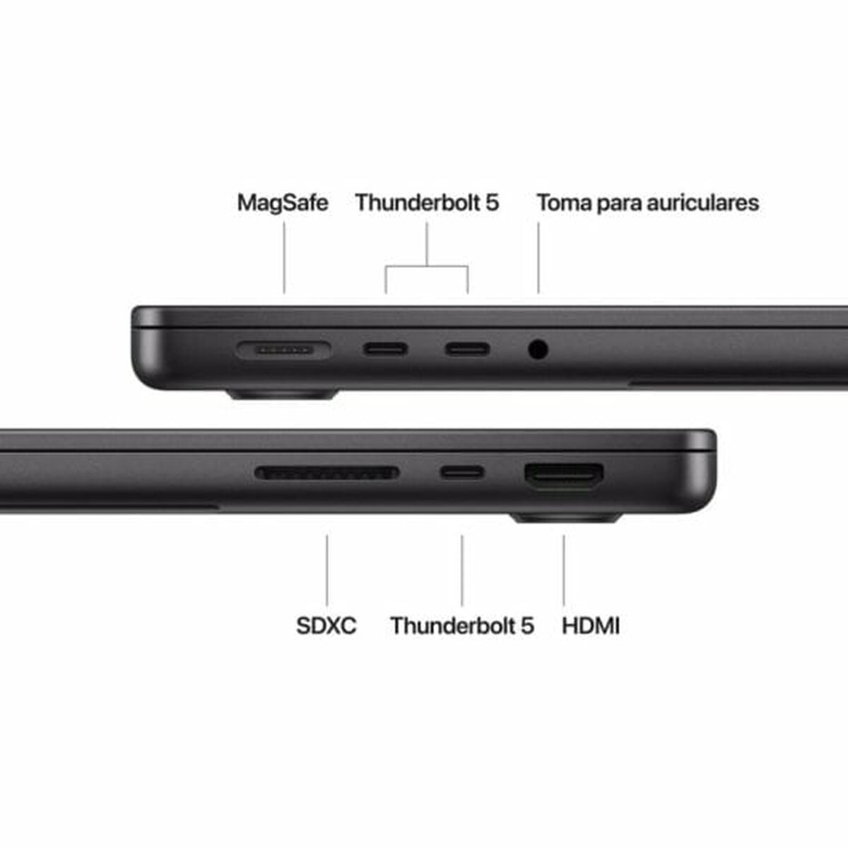 Laptop Apple MX2H3Y/A 14″ 512 GB SSD