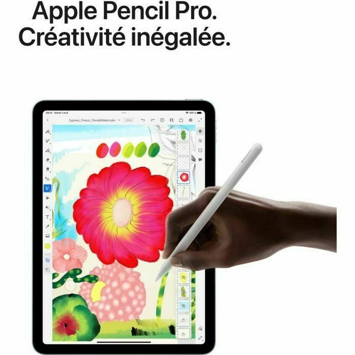 Tablet Apple MCNL4TY/A 13″ 8 GB RAM 128 GB Purple M3