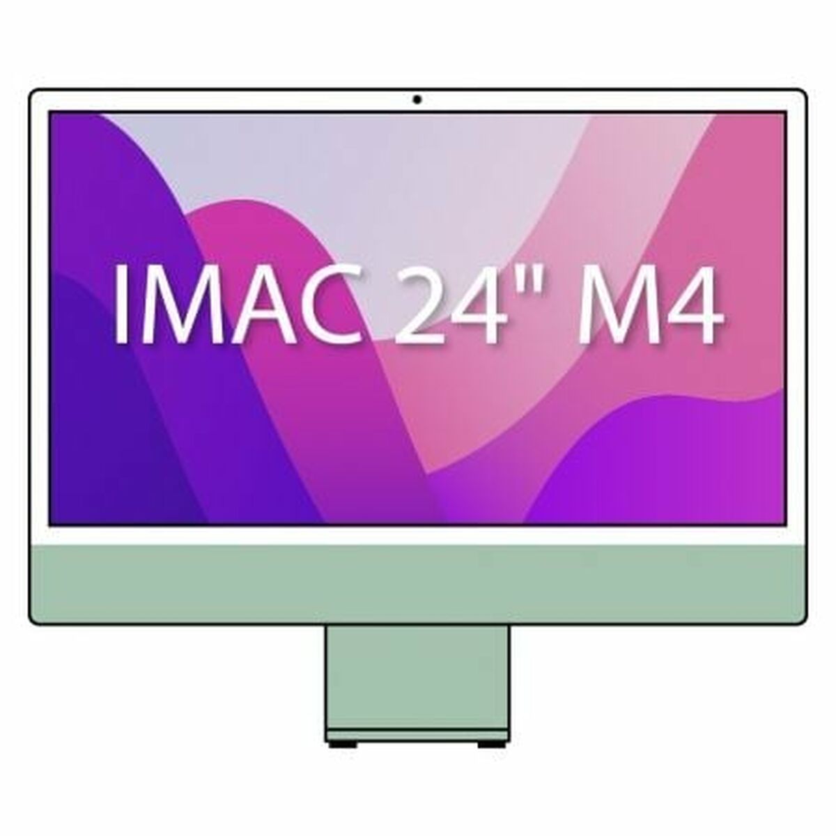 All in One Apple MD2Q4Y/A 24″ 24 GB 512 GB SSD M4 Qwerty US