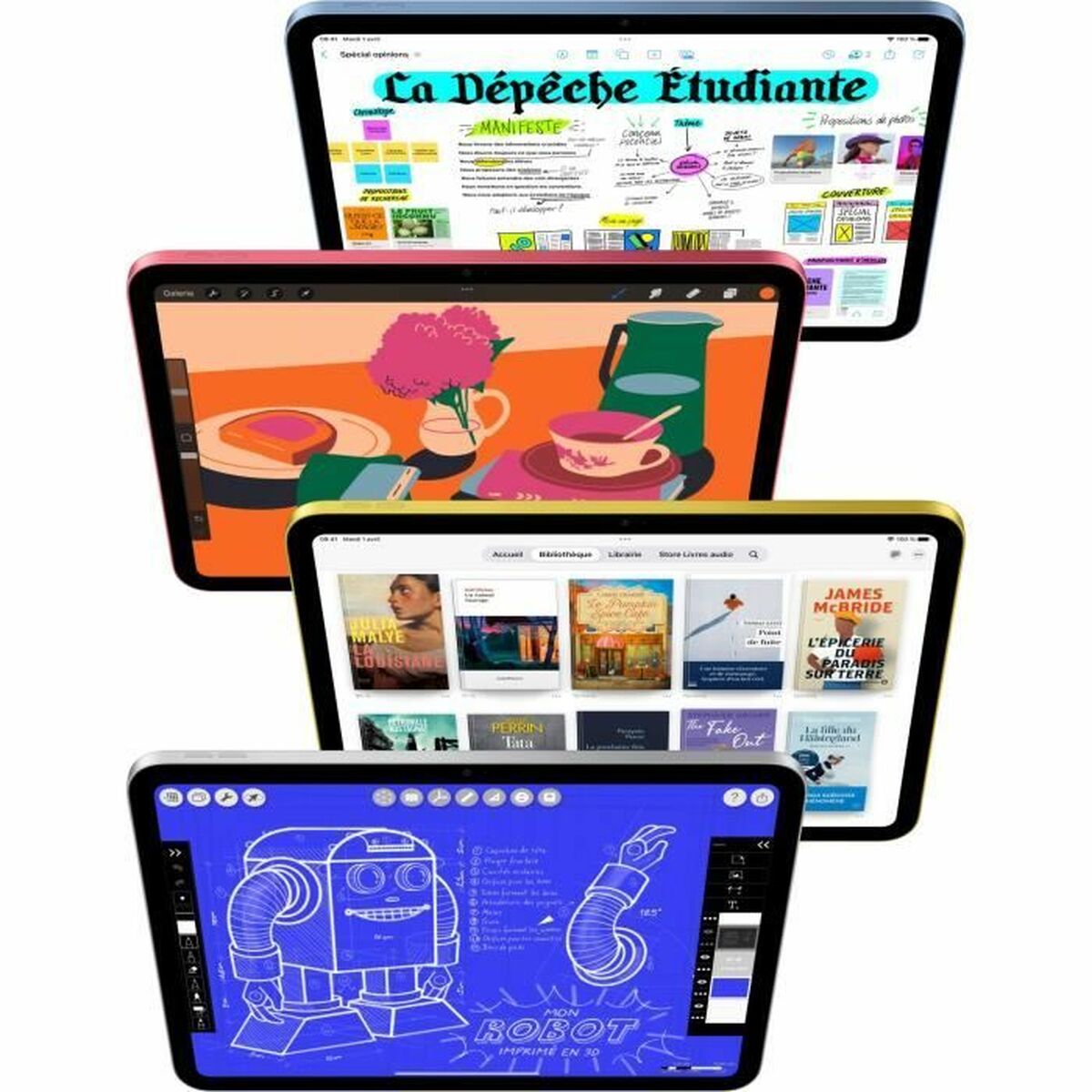 Tablet Apple MD3Y4TY/A 11″ 128 GB Silver