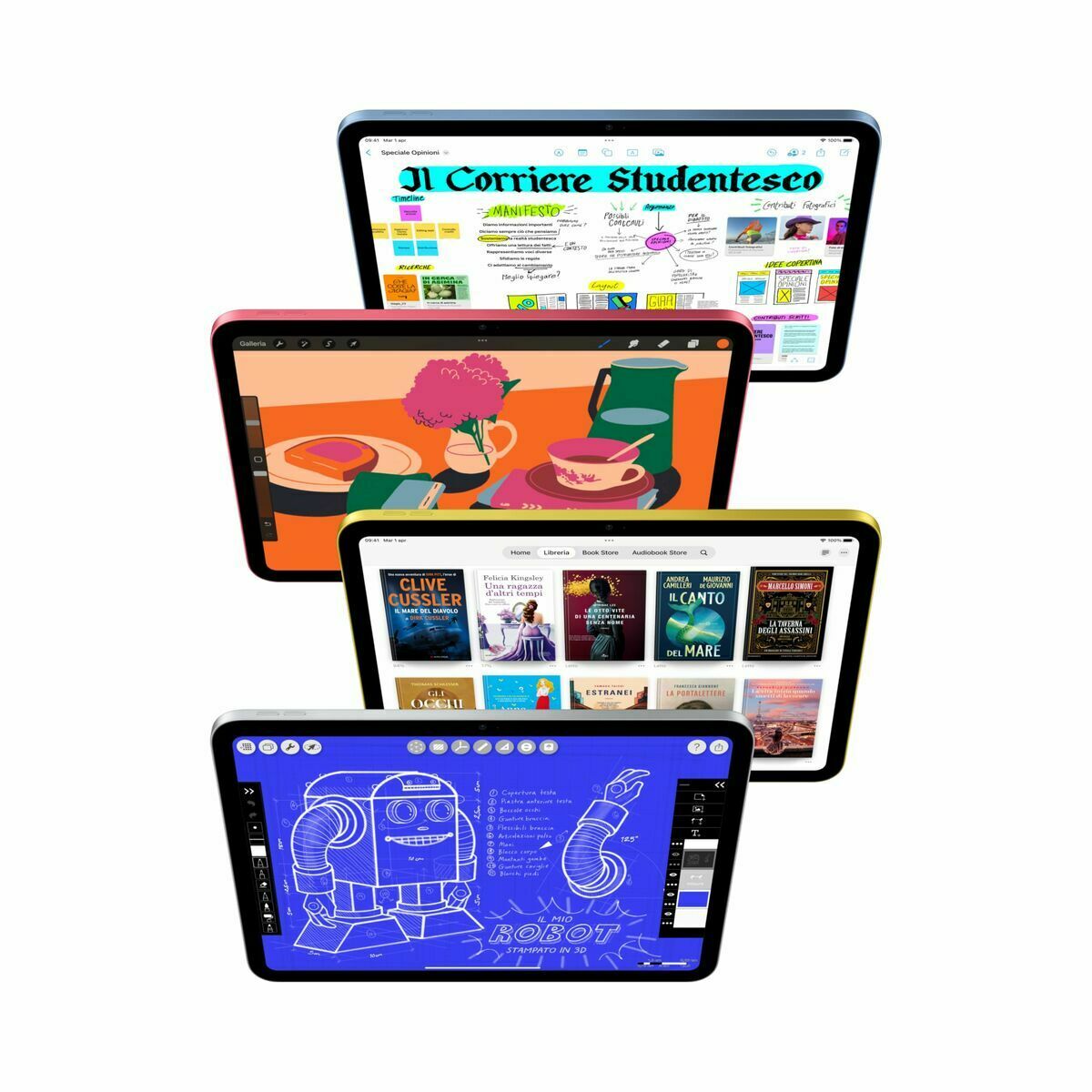 Tablet Apple MD4A4TY/A Blue 11″ 128 GB