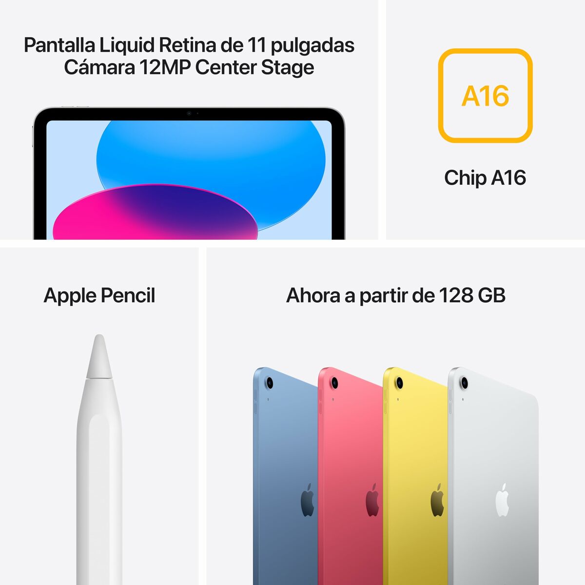 Tablet Apple iPad 11″ 128 GB Pink M4
