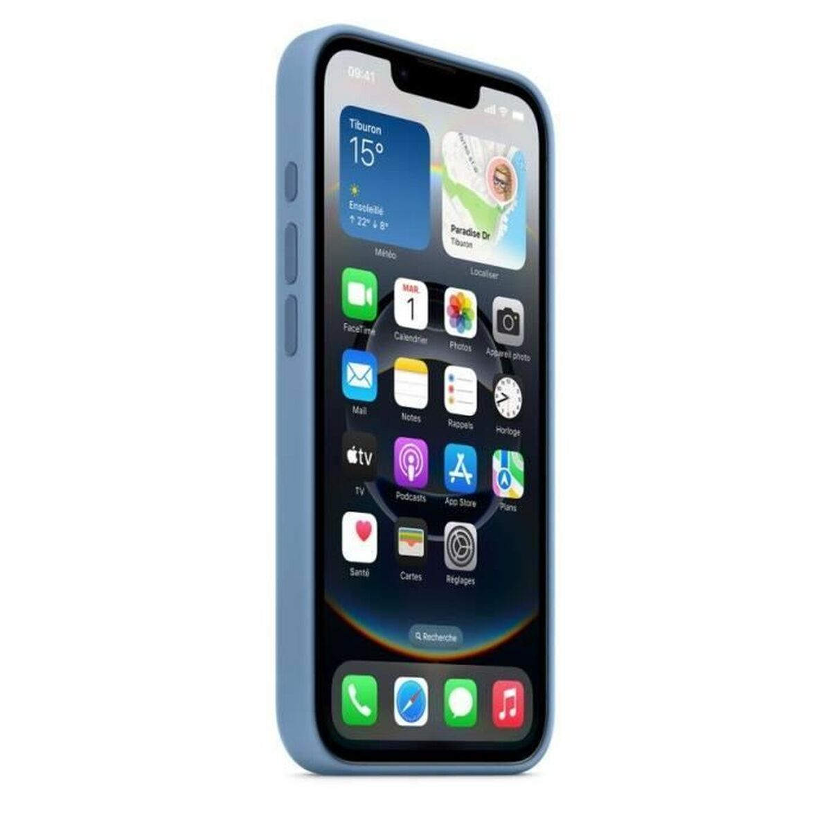 Mobile cover Apple Blue Apple