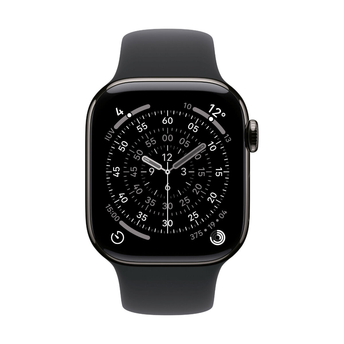 Smartwatch Apple MFD24ZR/A Black 1,96″ 46 mm