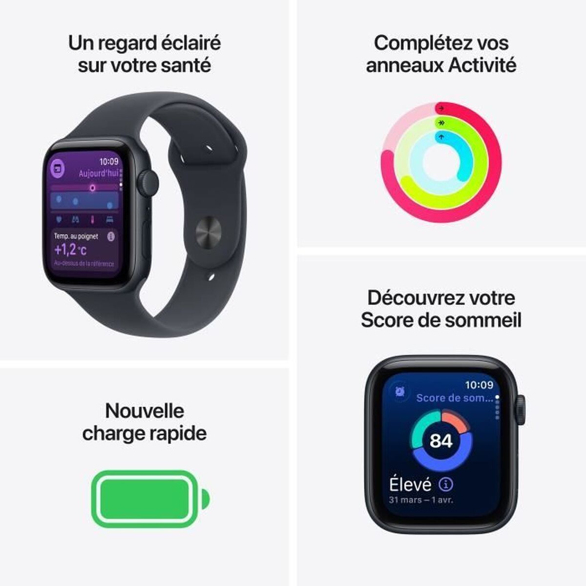 Smartwatch Apple Black 44 mm