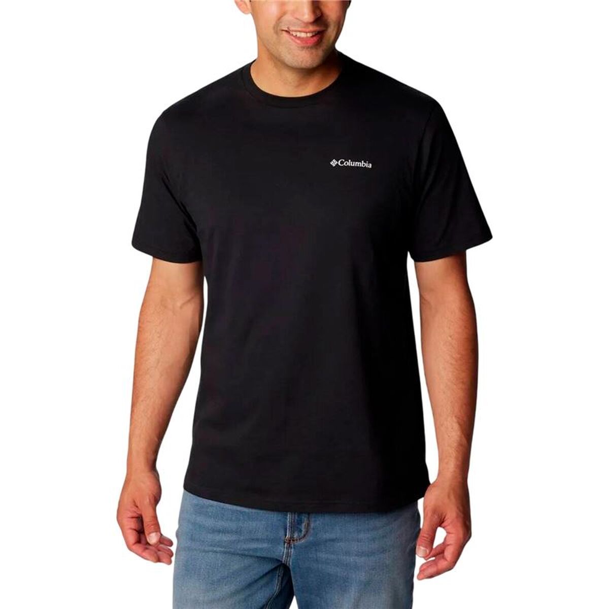 Men’s Short Sleeve T-Shirt Columbia North Cascades™ Black Men’s Short Sleeve T-Shirt Columbia North Cascades™ Black