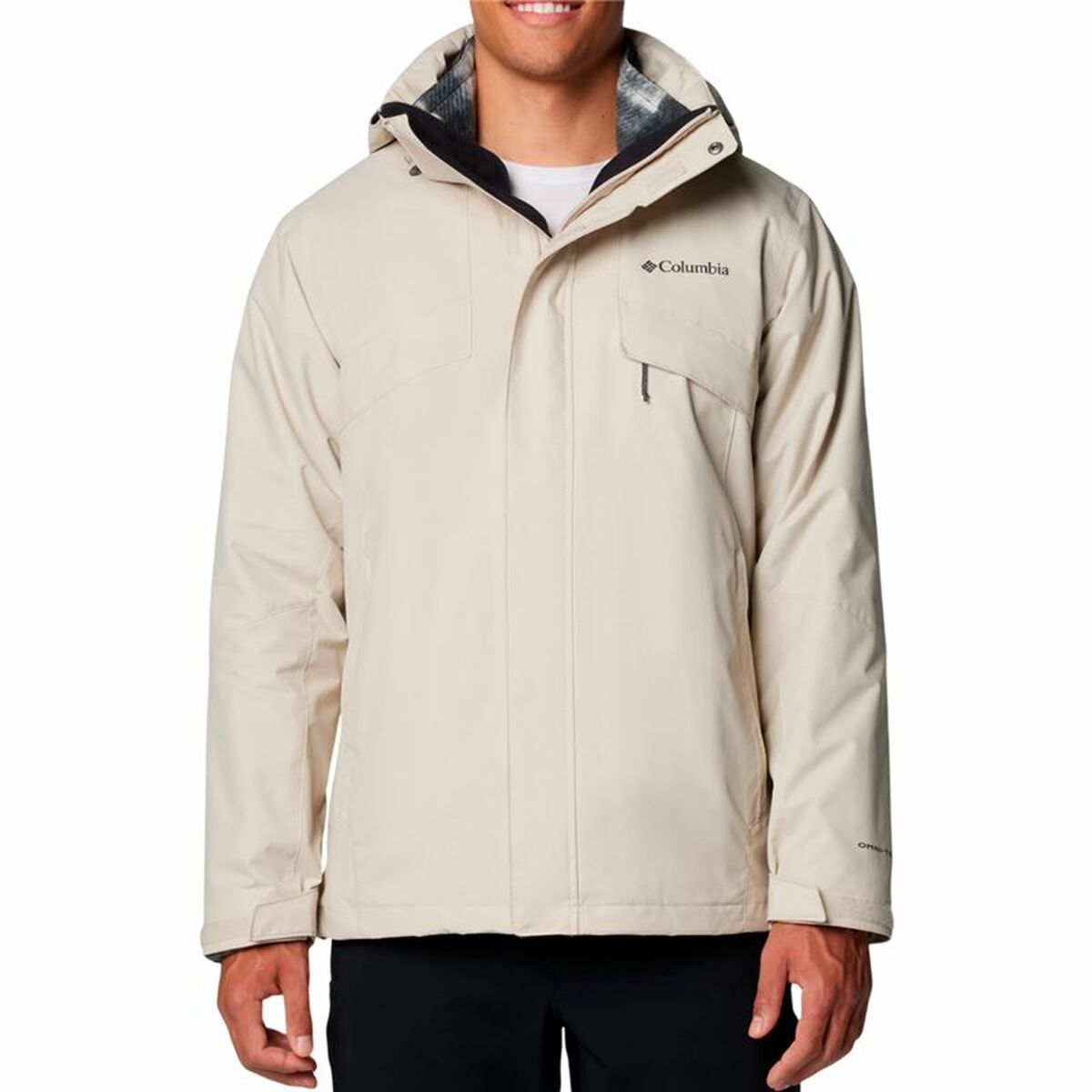 Men’s Sports Jacket Columbia Bugaboo III Fleece Beige