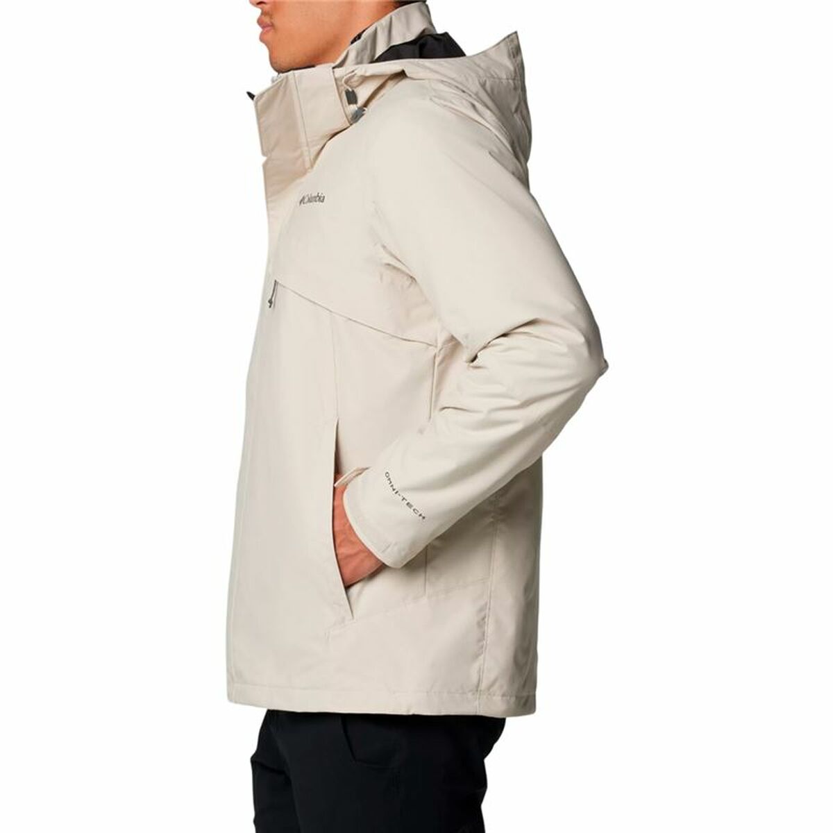 Men’s Sports Jacket Columbia Bugaboo III Fleece Beige