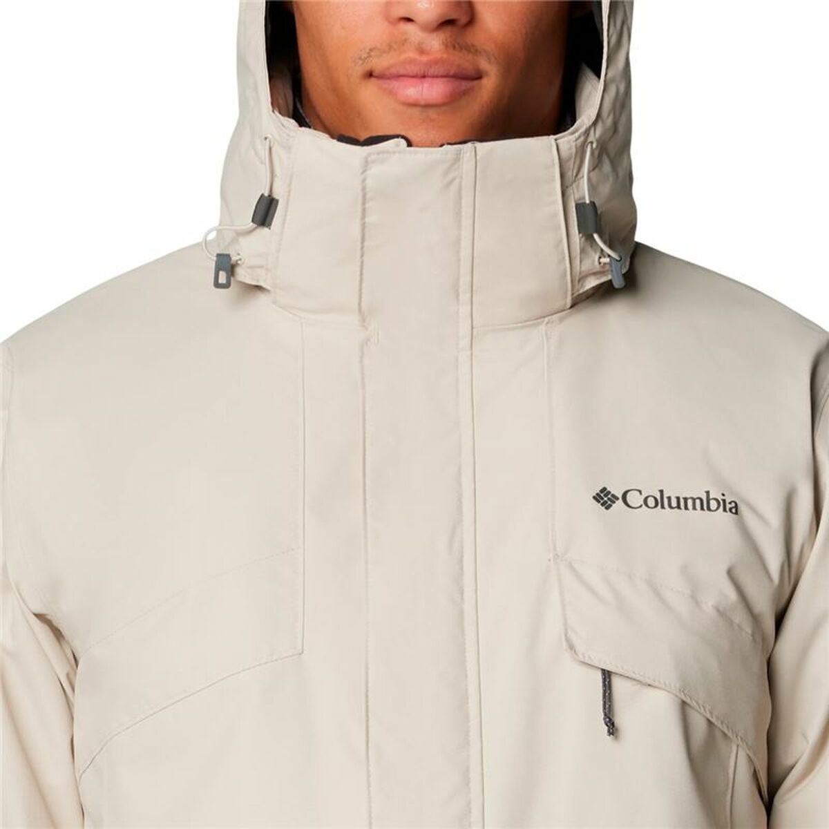 Men’s Sports Jacket Columbia Bugaboo III Fleece Beige