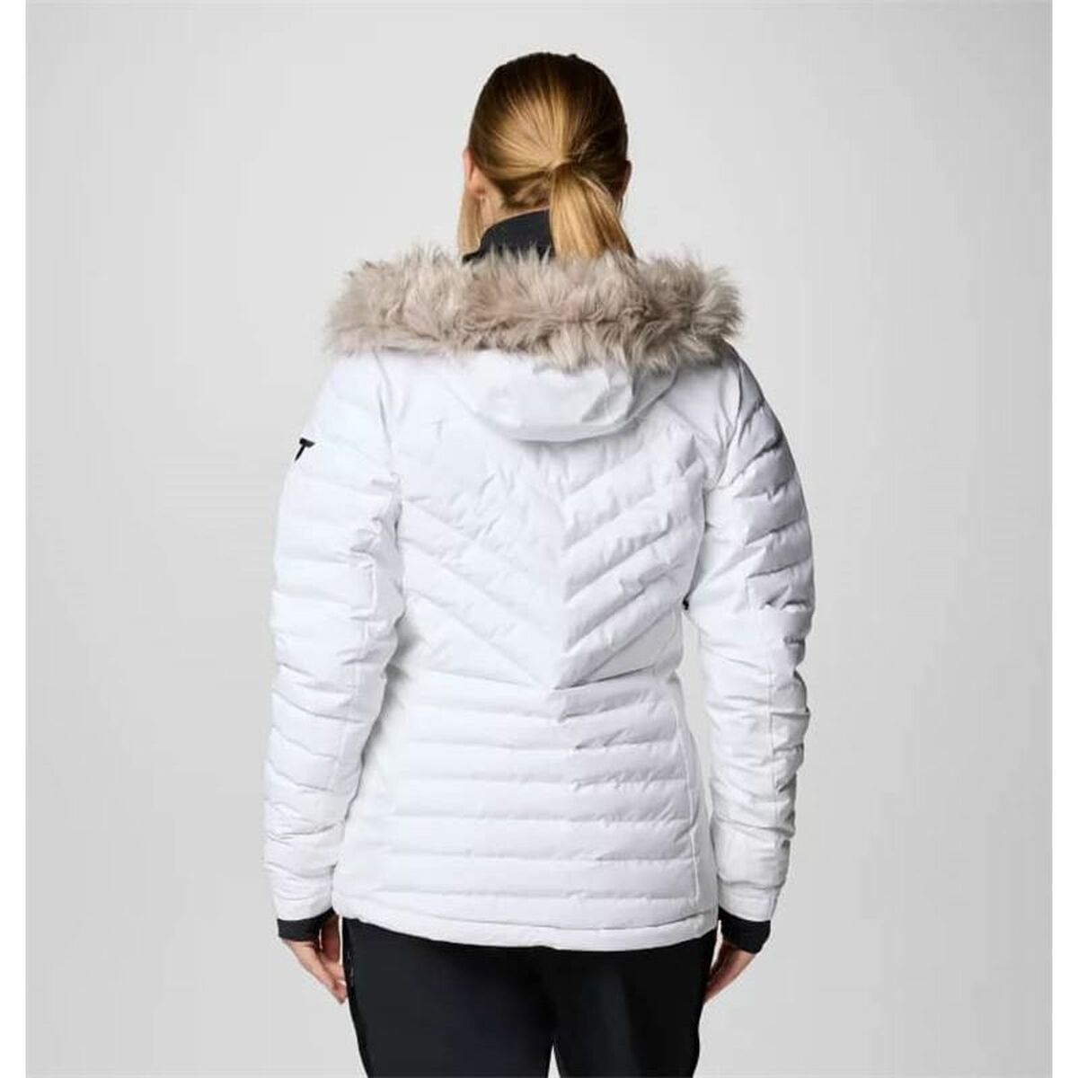 Women’s Sports Jacket Columbia Bird Mountain III White