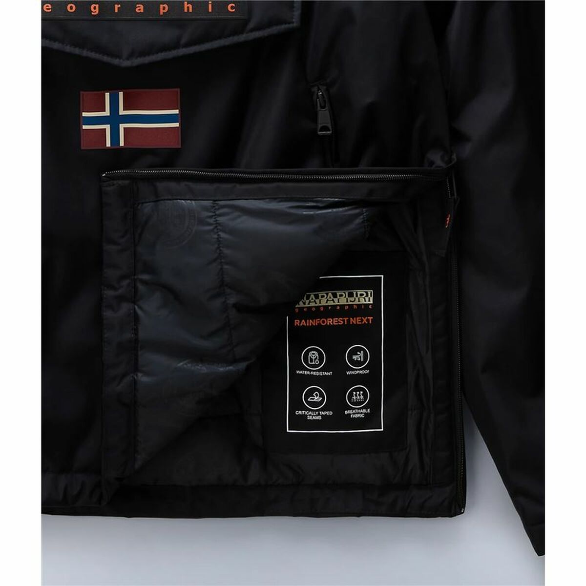 Men’s Sports Jacket Napapijri Rainforest Next Black