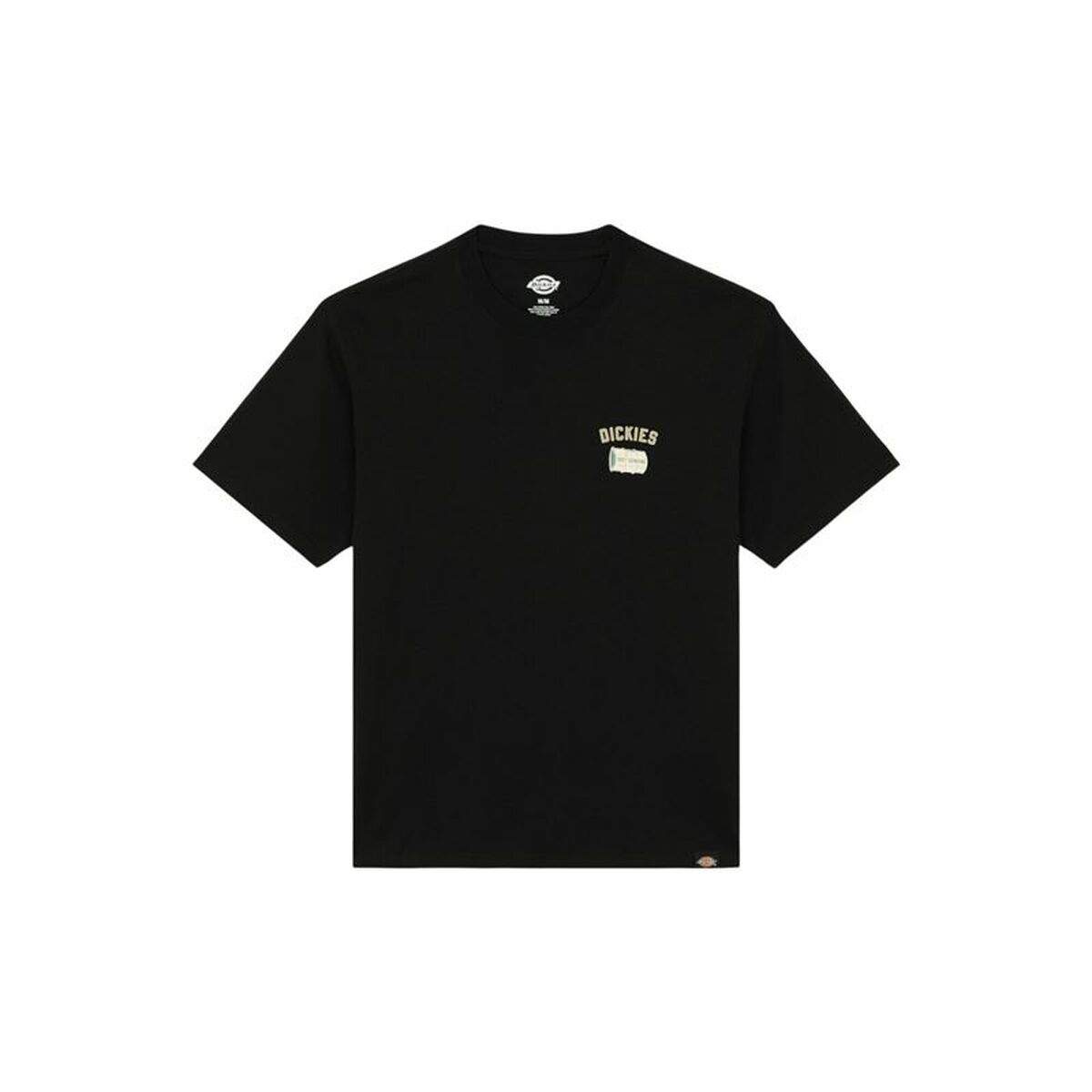 Menâs Short Sleeve T-Shirt Dickies Service Crew Ss Tee Black Menâs Short Sleeve T-Shirt Dickies Service Crew Ss Tee Black