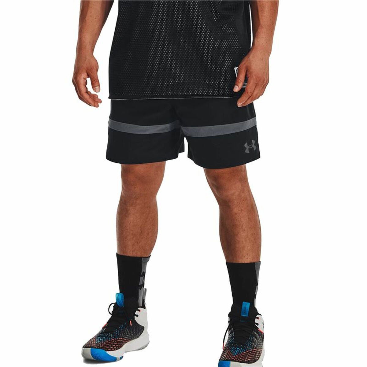 Men’s Basketball Shorts Under Armour Baseline Black Men’s Basketball Shorts Under Armour Baseline Black