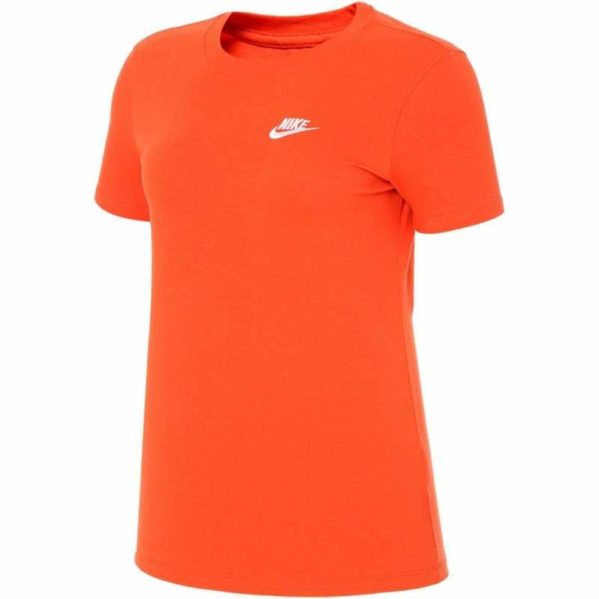 Womens Short Sleeve T-Shirt Nike Sportswear Orange (M)