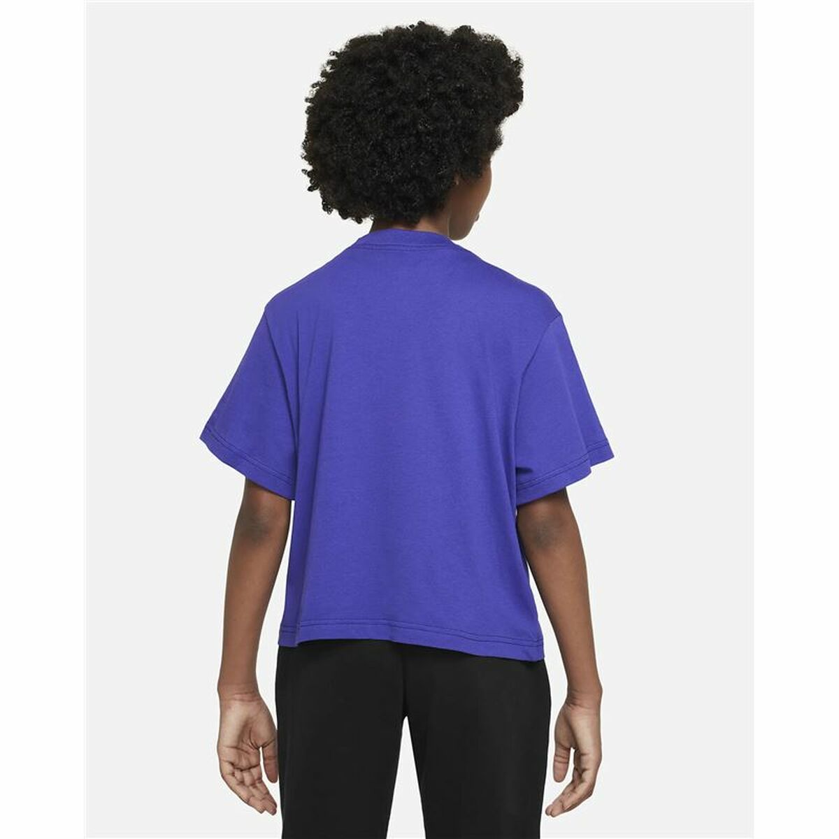 Child’s Short Sleeve T-Shirt Nike Sportswear Blue