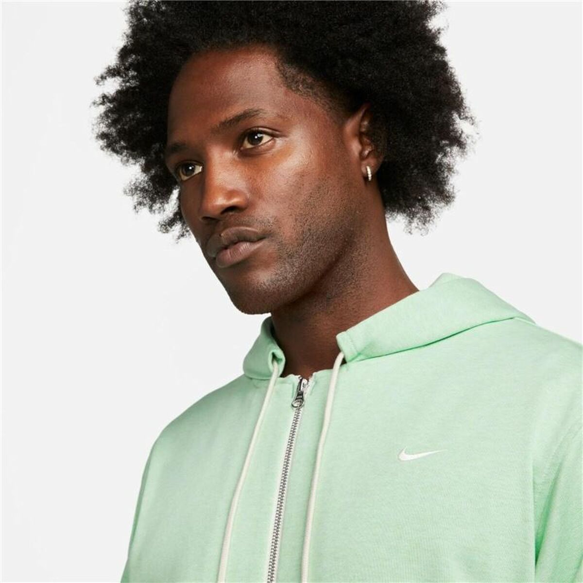 Men’s Sports Jacket Nike Dri-FIT Standard Light Green