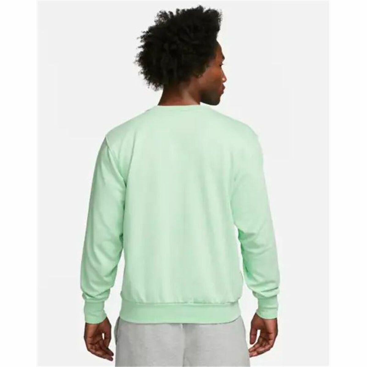 Mens Sweatshirt without Hood Nike Aquamarine