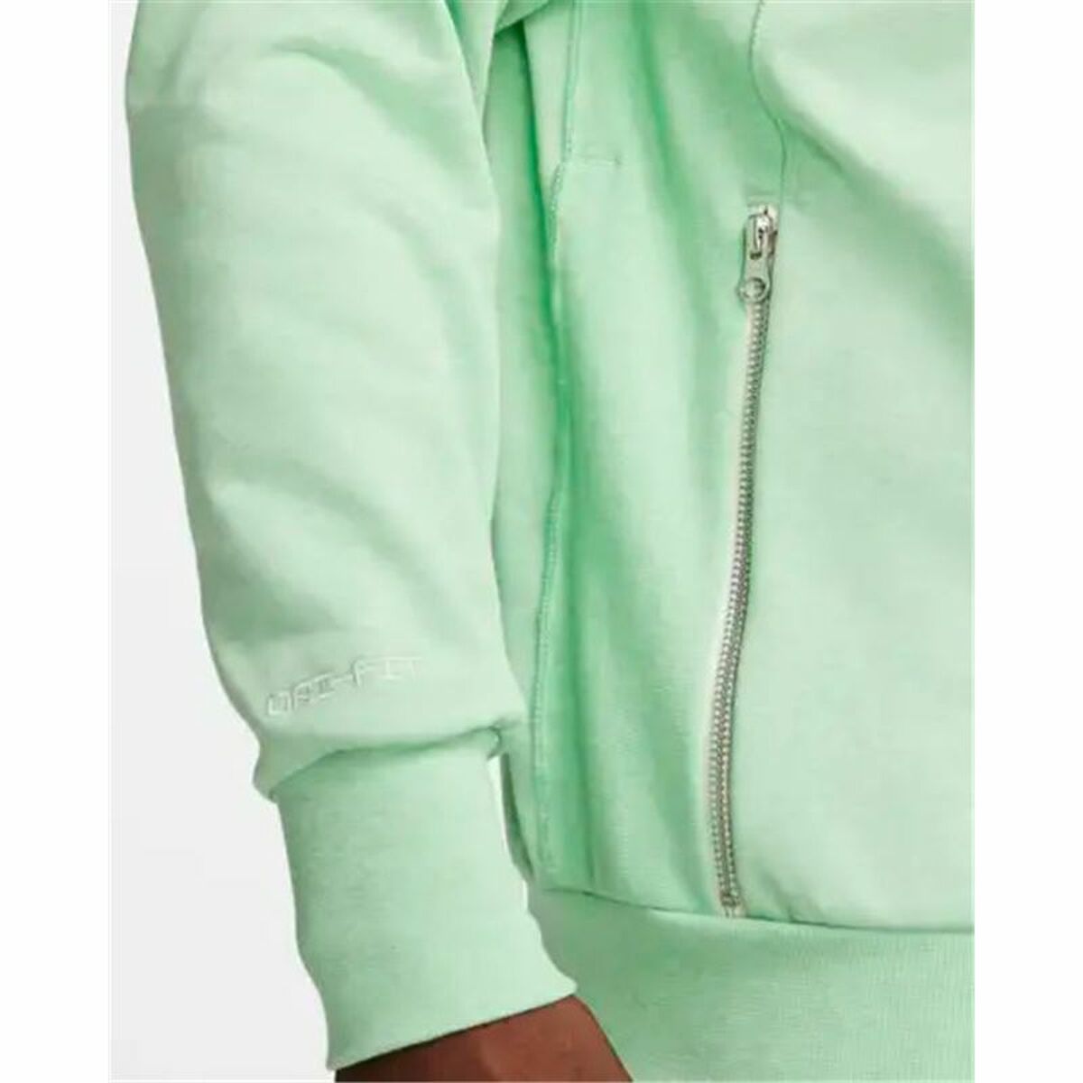 Mens Sweatshirt without Hood Nike Aquamarine