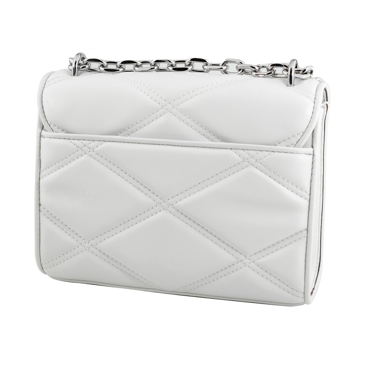 Women’s Handbag Michael Kors Serena White 22 x 16 x 9 cm