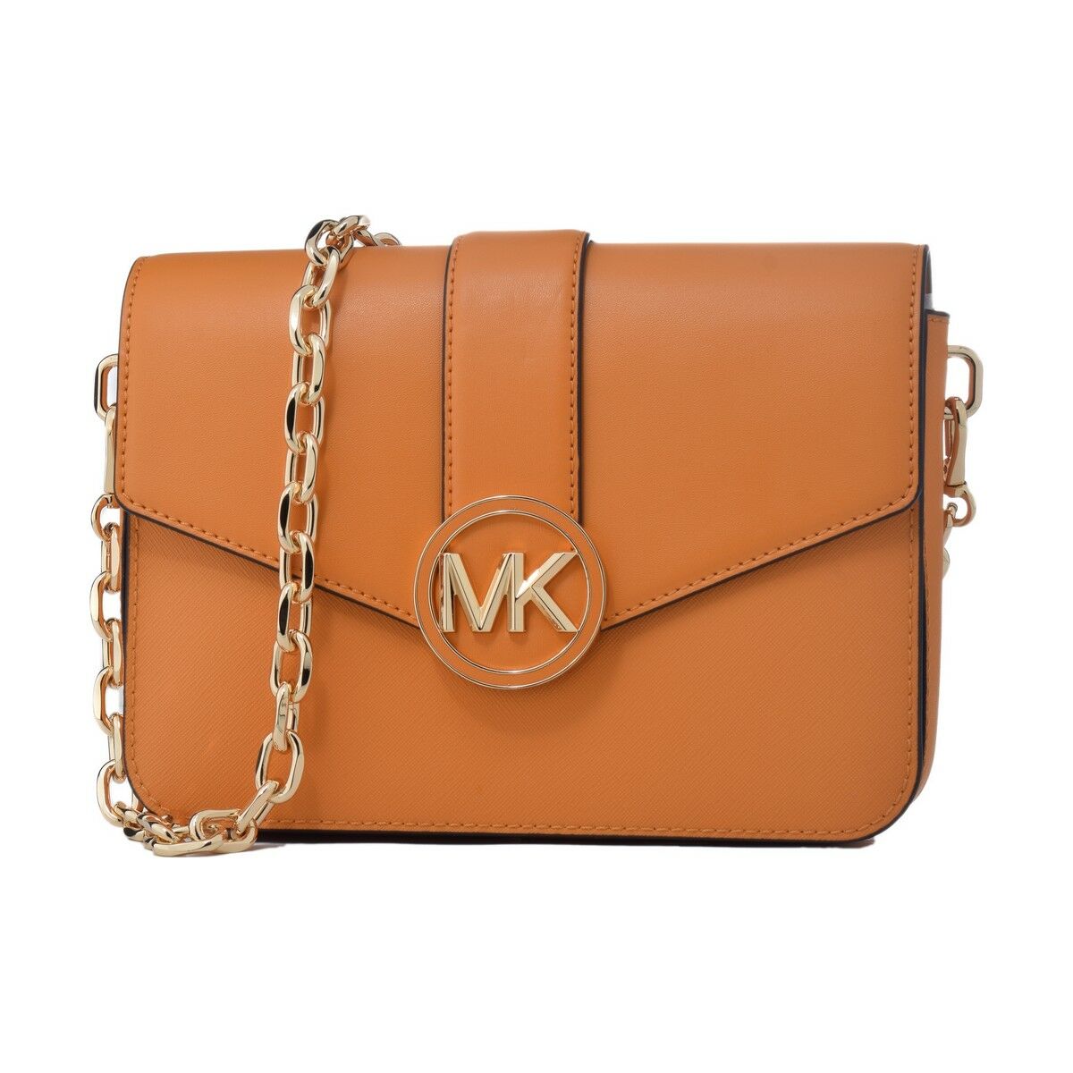 Women’s Handbag Michael Kors 35S2GNML2L-HONEY-COMB Orange 23 x 5 x 17 cm Women’s Handbag Michael Kors 35S2GNML2L-HONEY-COMB Orange 23 x 5 x 17 cm