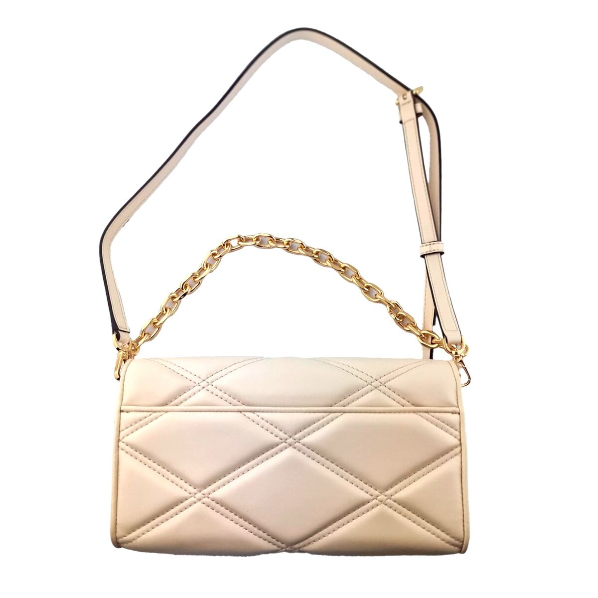 Women’s Handbag Michael Kors Serena Beige 25 x 15 x 4 cm