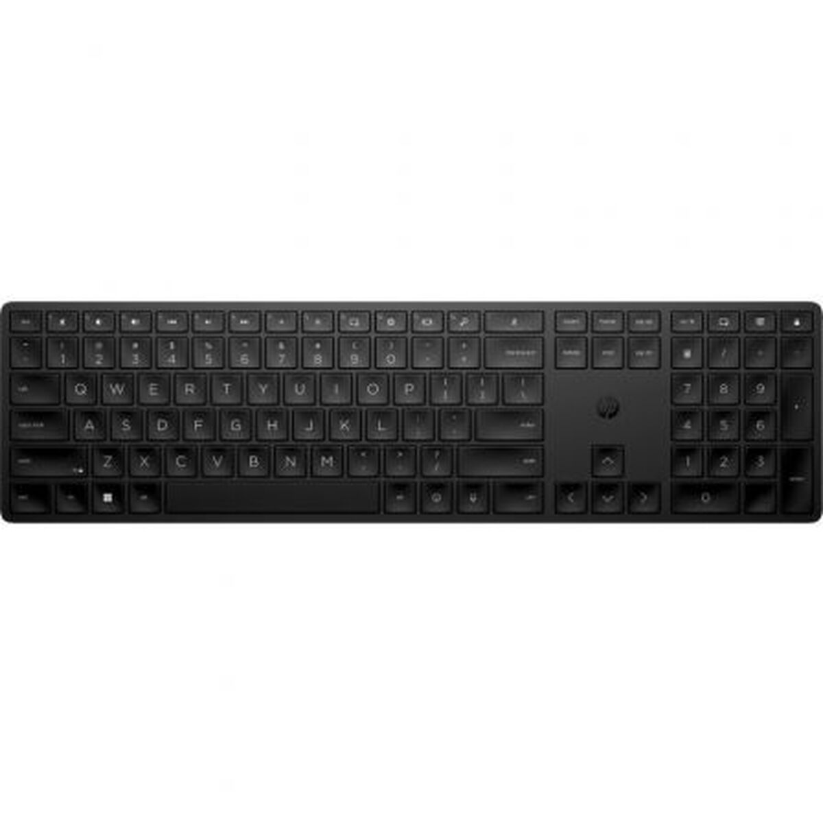 Wireless Keyboard HP 4R177AA Black Spanish Qwerty Wireless Keyboard HP 4R177AA Black Spanish Qwerty