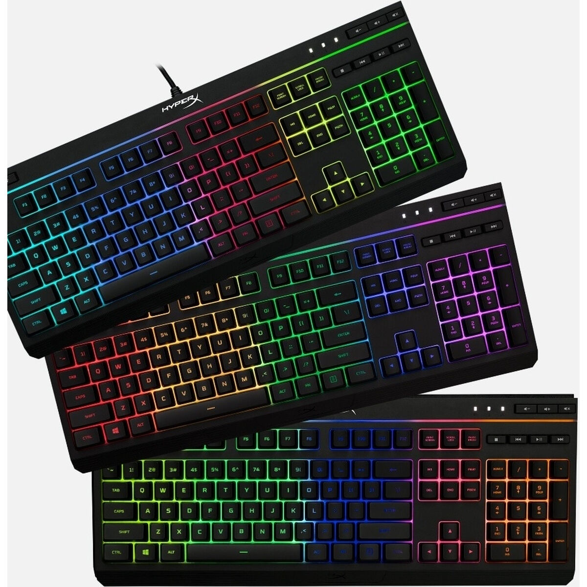 Keyboard HyperX HyperX Alloy Core RGB Black Spanish Qwerty Keyboard HyperX HyperX Alloy Core RGB Black Spanish Qwerty