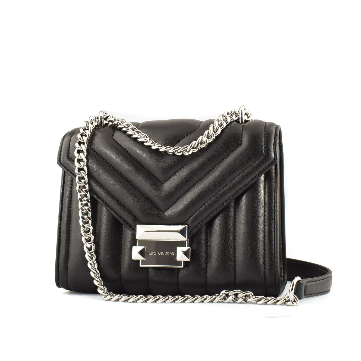 Shoulder Bag Michael Kors WHITNEY-BLACK Black 20 x 15 x 9 cm Shoulder Bag Michael Kors WHITNEY-BLACK Black 20 x 15 x 9 cm